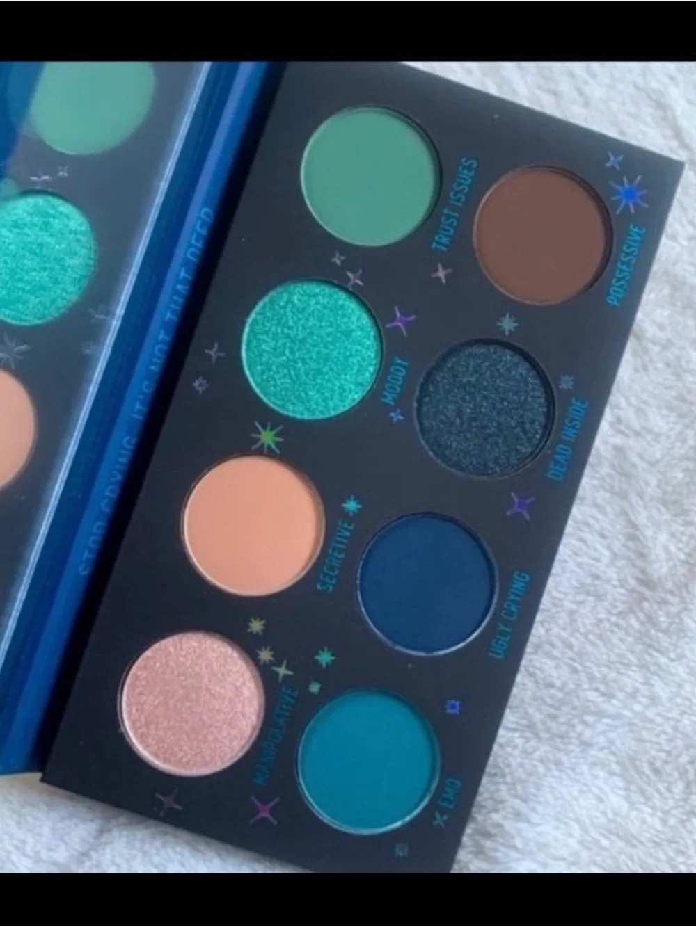 Melt Cosmetics Bad Side Zodiac Eyeshadow Palette Bundle Set Air Fire Water Earth